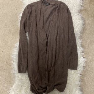 Barefoot dreams assymmetrical style cardigan xxs/xs